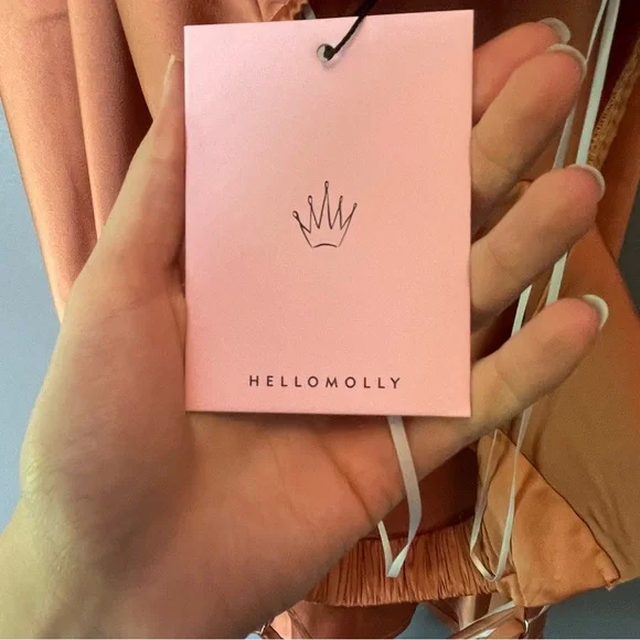 Hello Molly Angels In America Midi Dress Rust size Small/4 NWT - Picture 14 of 15